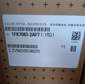 Brand New 1FK7083-2AF71-1RH1 1FK7083 2AF71 1RH1 Servo Motor 1Pcs Fast Delivery