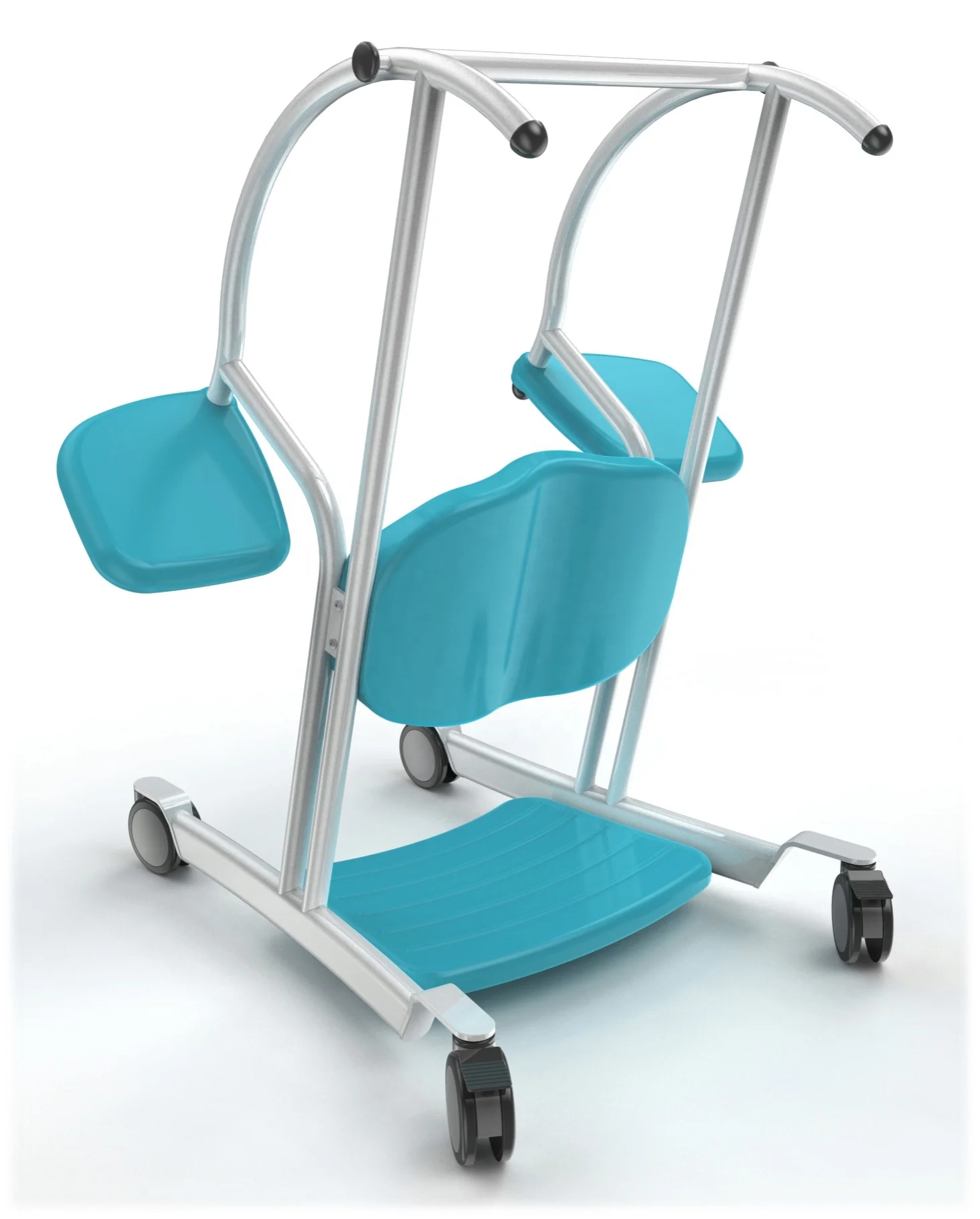 

MUNIU Sit to Stand Patient Transfer Lift Stand Assist Transfer Chair for the Elderly