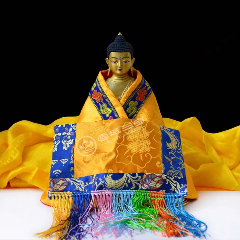 Wholesale Buddhist supply # holiest buddha Cape cassock Robe clothes hat of Nepal Shrine FOR 12