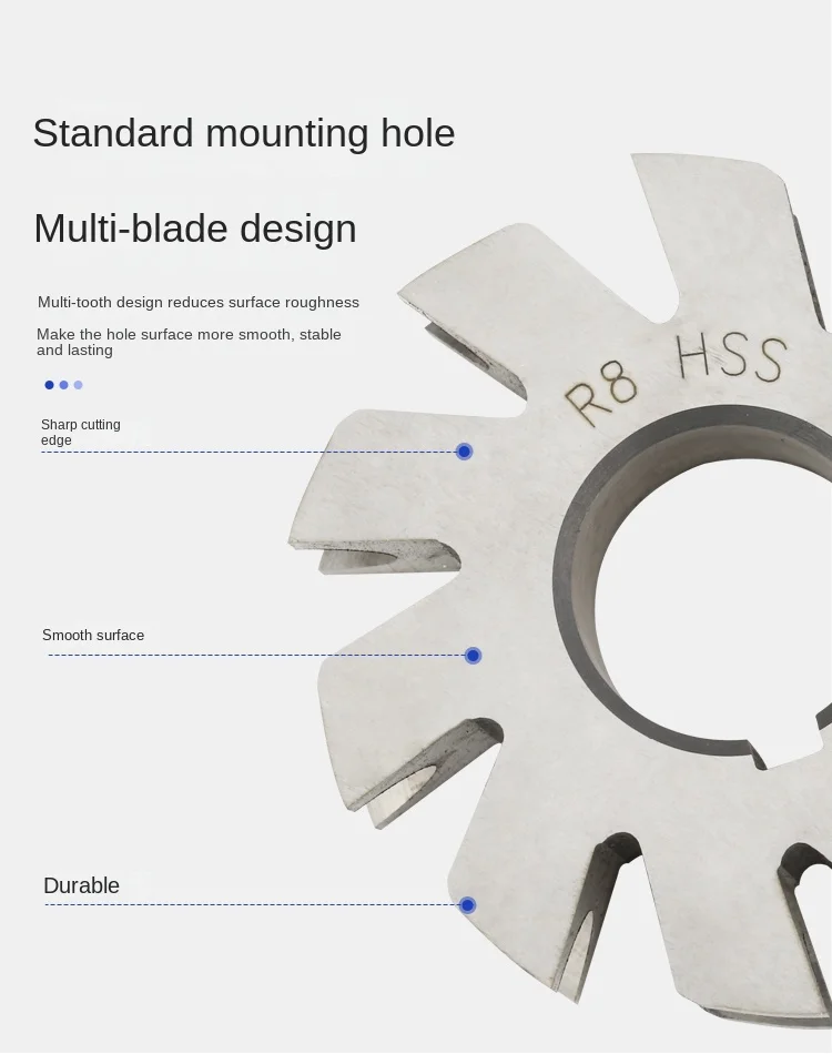 ROUTER BIT HSS material concave semicircle three-sided edge R cutter milling cutter R1R2R8R10R20 tools