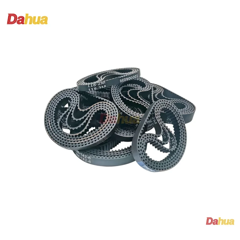 2M Timing Belt 118/120/122/~170/172mm Length 3/4/5/6/8/9/10/12/15mm Width Rubber Belt for CNC 3D Printer Industrial Drive Transm