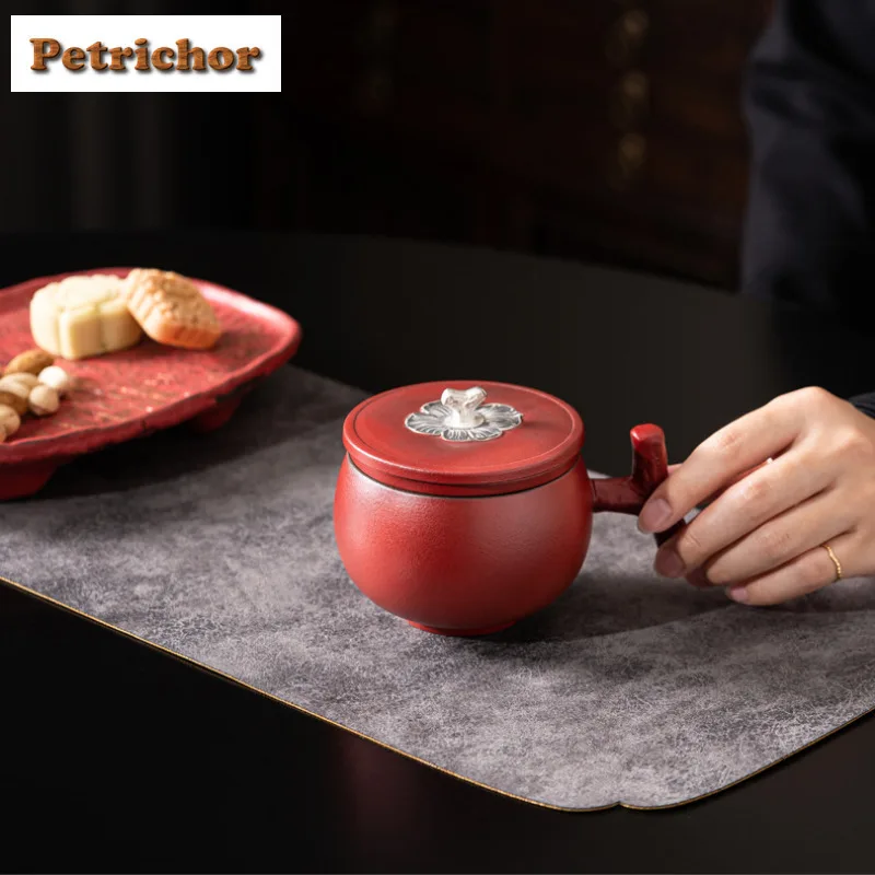 

200 мл фильтр Forbidden City Red Persimmon, чашка-сепаратор для чая, элегантная чайная кружка с заварочным устройством, украшения для чая, офисные чашки для воды