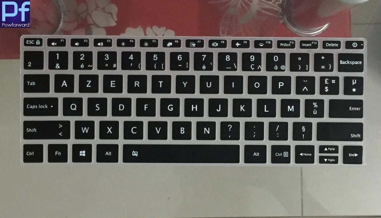 French clavier azerty Silicone Keyboard Cover Skin Protector For Xiaomi Redmibook 16 14 Mi Notebook Pro 15 Air 13 12 12.5 Franch