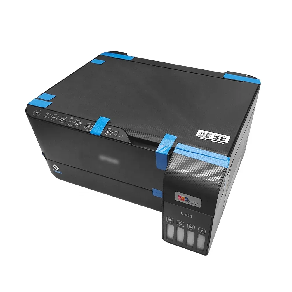 Forfast Sublimation 4 Color Wifi Ink Tank Printer L3556 L3558 Inkjet   Printer Black For EPSON