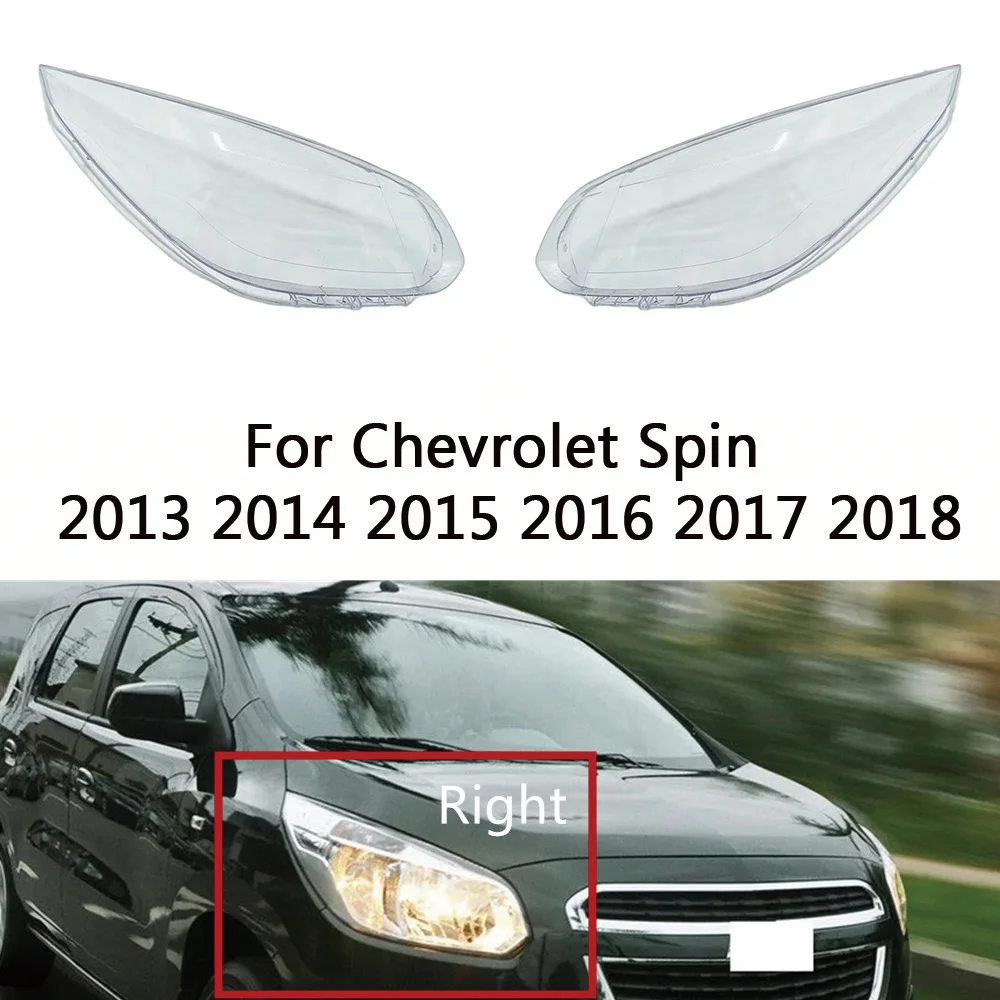 Para Chevrolet Spin 2013 2014 2015 2016 2017 2018 Accesorios para Coche Cubierta de Faro Lente de Plexiglás