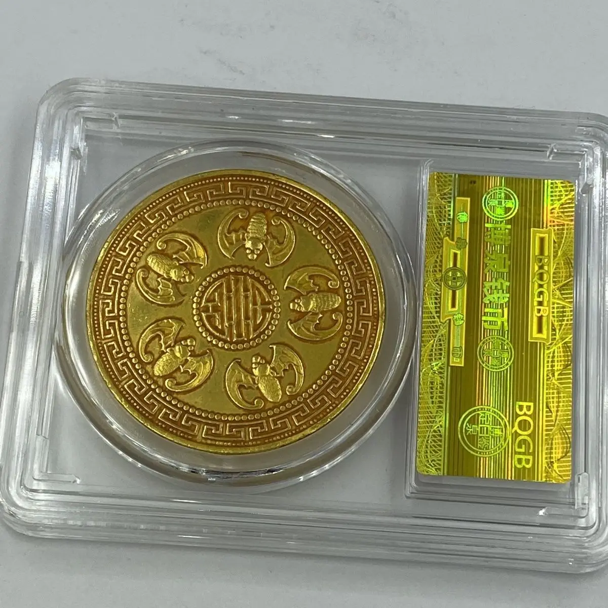 Rare commemorative coins of  founding of  Republic of China, gilt gold coins, rating box collection