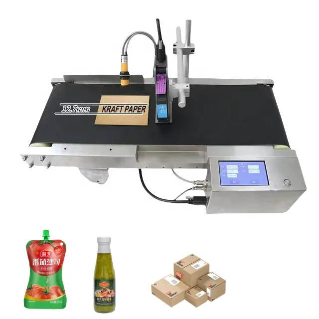Mini Printing Machine Date Printing Coding Jar Labelling Machine Inkjet Printer For Bottle Cap Coding Machines Production Line