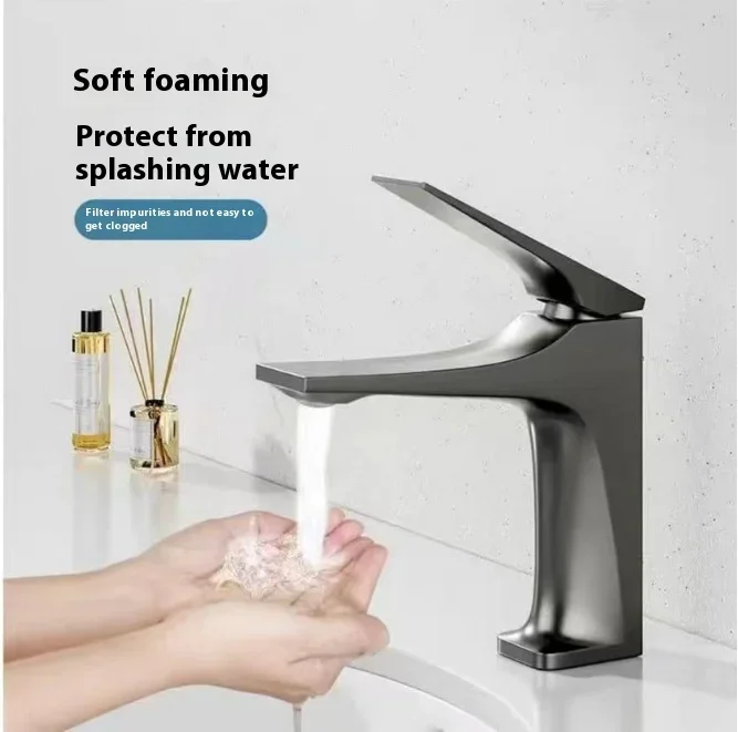 

On stage basin, hot and cold water faucet, household washbasin, wash basin, bathroom counter basin faucet