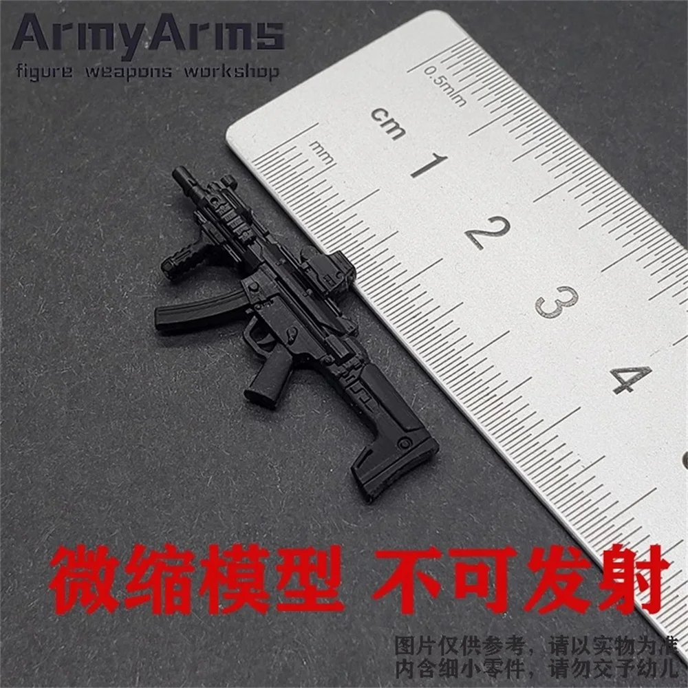 Snail ArmyArms 1/18 3.75" Doll Soldier About 3.5cm MP5 UTG Submachine Gun Not Launch Equipment Gift Model Toy In Stock view 3