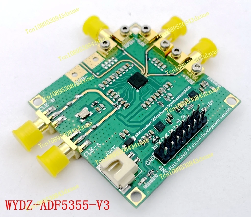 ADF5355 يدعم كنس التردد، وبرامج التحكم في الموقع الرسمي، وحلقة مقفلة الطور، ومصدر تردد الراديو 13.6 جيجا هرتز. #4