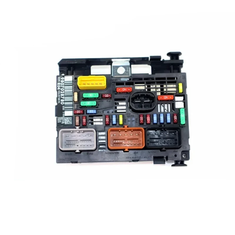 

9807028780 Original Used Fuse Box Assembly For Peugeot Berlingo Partner 308 408 607 Expert Jumy Citroen C4 Bsm R04