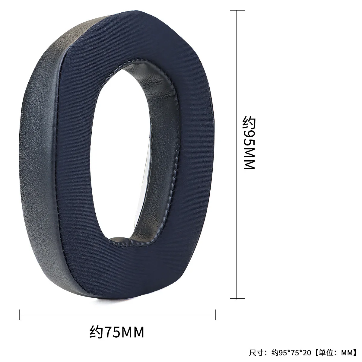 ZUODUO استبدال بطانة للأذن أكواب الأذن وسائد رغوة الذاكرة ل لوجيتك G435 G435 Lightspeed سماعات هلام التبريد #5