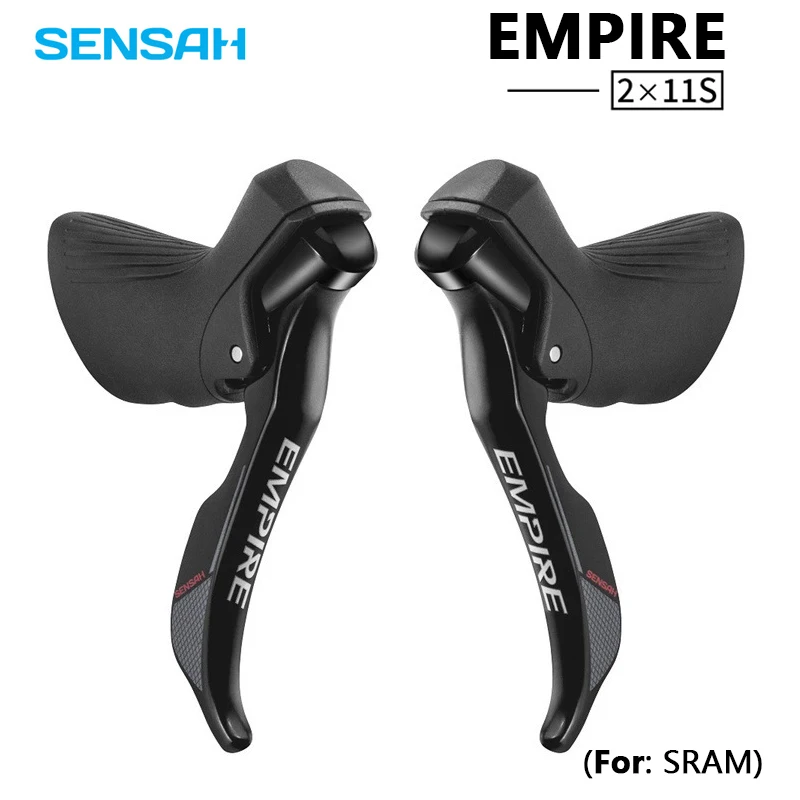 SENSAH EMPIRE 2X11 Speed Road Bikes Shifter 2X11 Speed Brake Lever Bicycle Cycling Parts Compatible with SRAM 2X11/1X11 Series