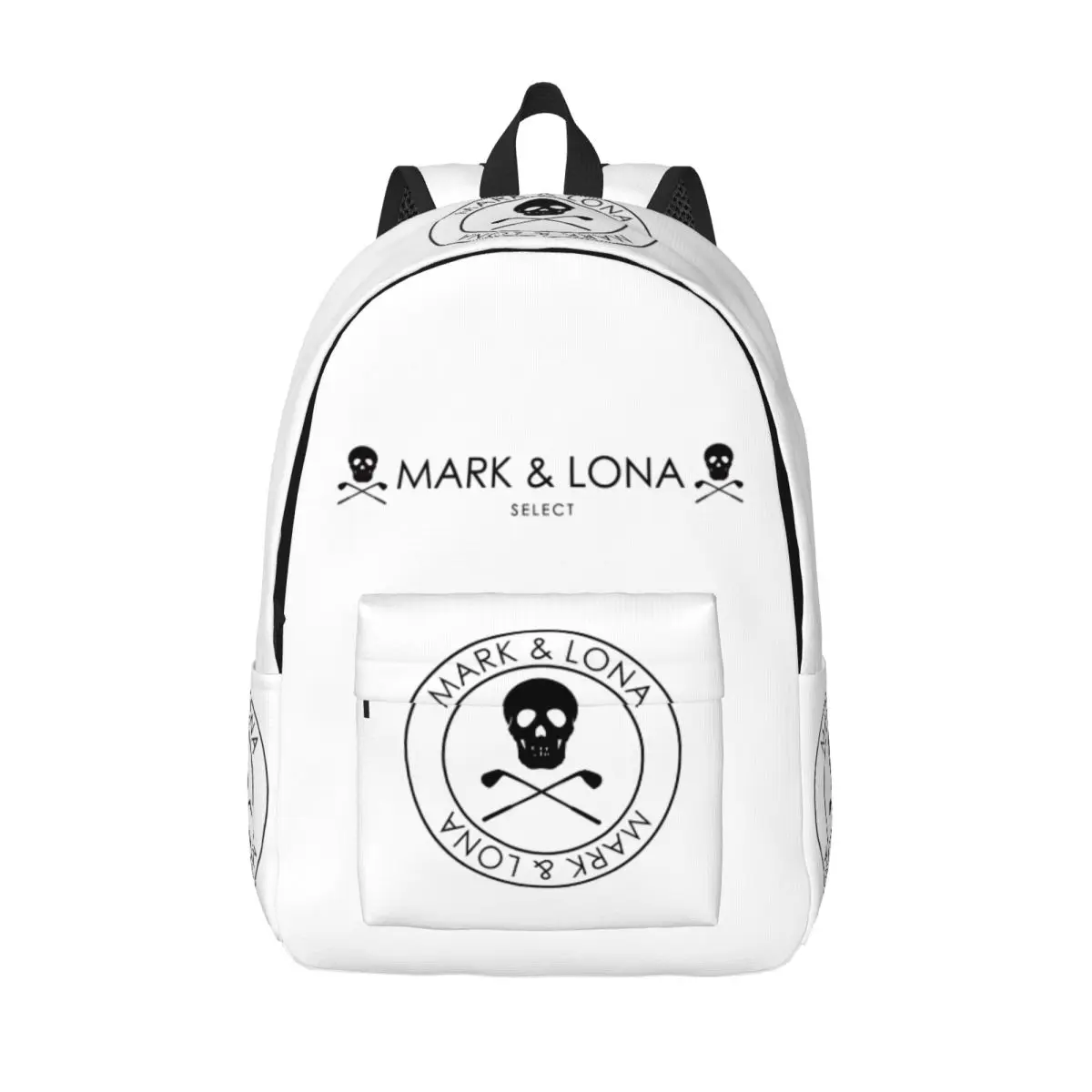 Mark & Lona-Sac à dos de sport décontracté pour hommes et femmes, durable, école secondaire, affaires, sac à dos tête de mort, ordinateur portable lancé