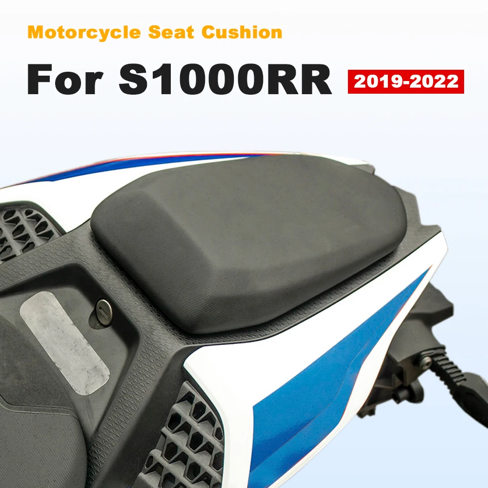 

Motorcycle Seat Cushion Rear Passenger Pillion Seat Comfort Waterproof For BMW S1000RR S 1000 RR 2019 2020 2021 2022 Accessories