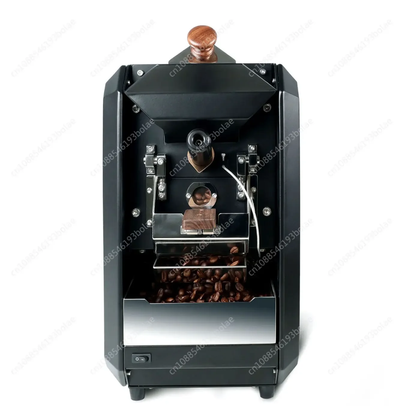 Electric direct fire roaster coffee