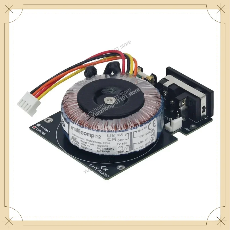 LPS‑UHD8000 Upgraded Low‑Noise Linear Power Supply DIY Board For ZIDOO UHS8000 HD Audio Player HiFi Audio Circuit Parts