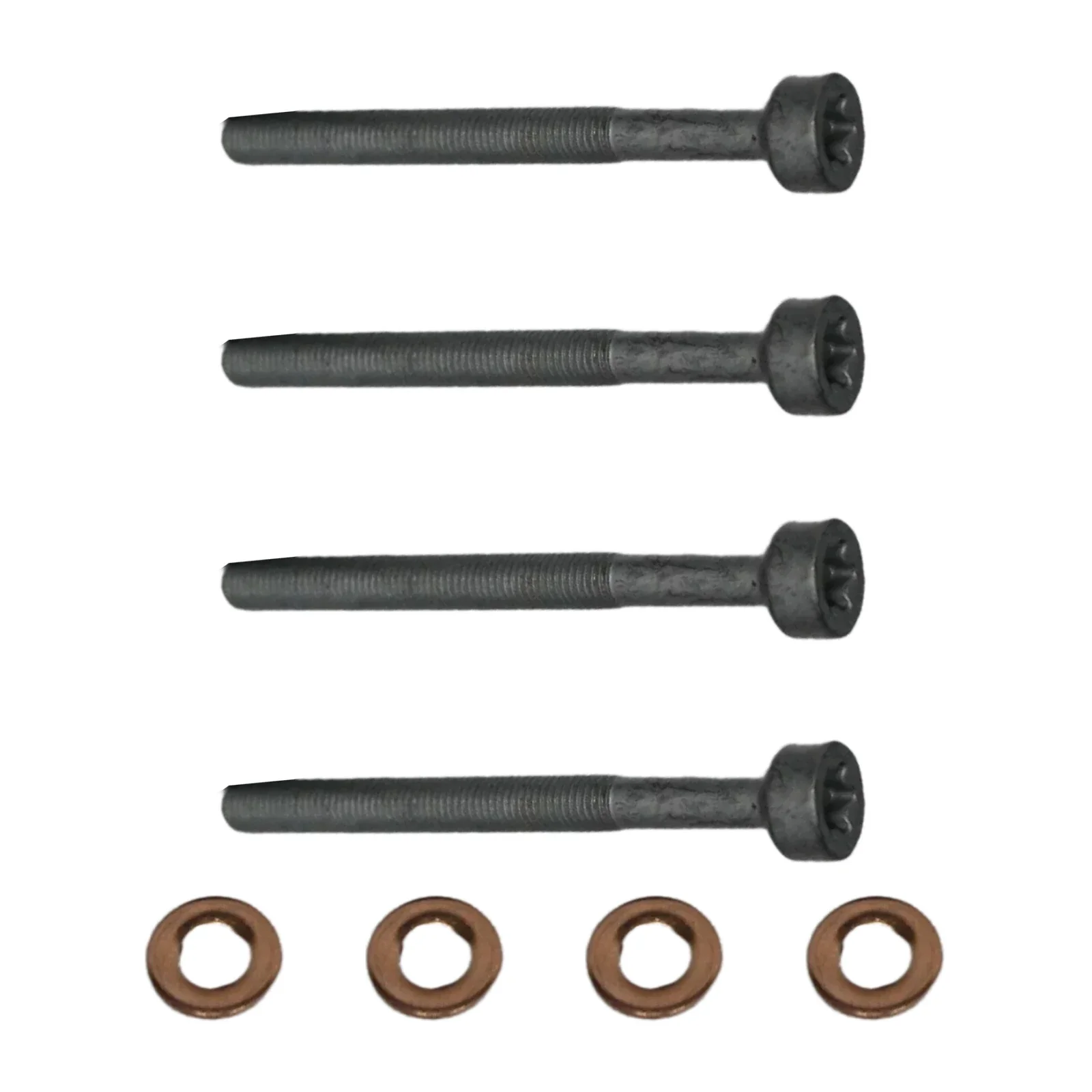 8pcs Fuel Injector Screw A0019902607 A6110170060 For Mercedes For A Class 1.8, 2.0, 2.2  2012 On For B Class 1.8, 2.0, 2.2  2011