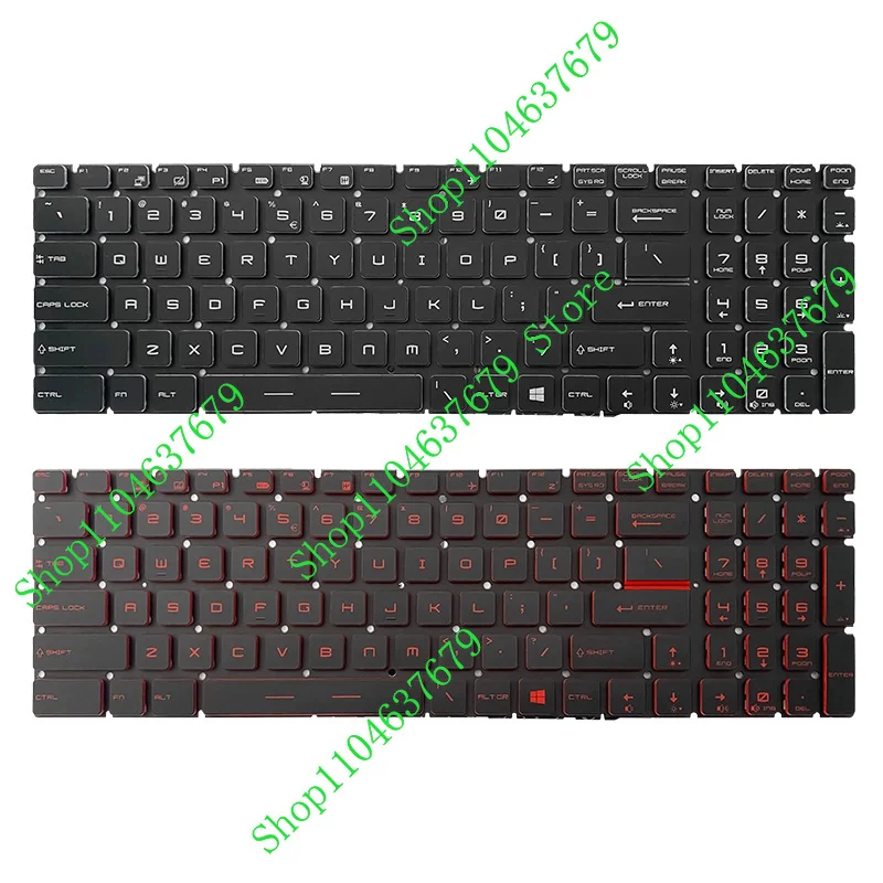 

PJ TH оригинальная сменная клавиатура для ноутбука MSI GL62M GS63 GS73VR GP72MVR GT72VR GT62VR GL63