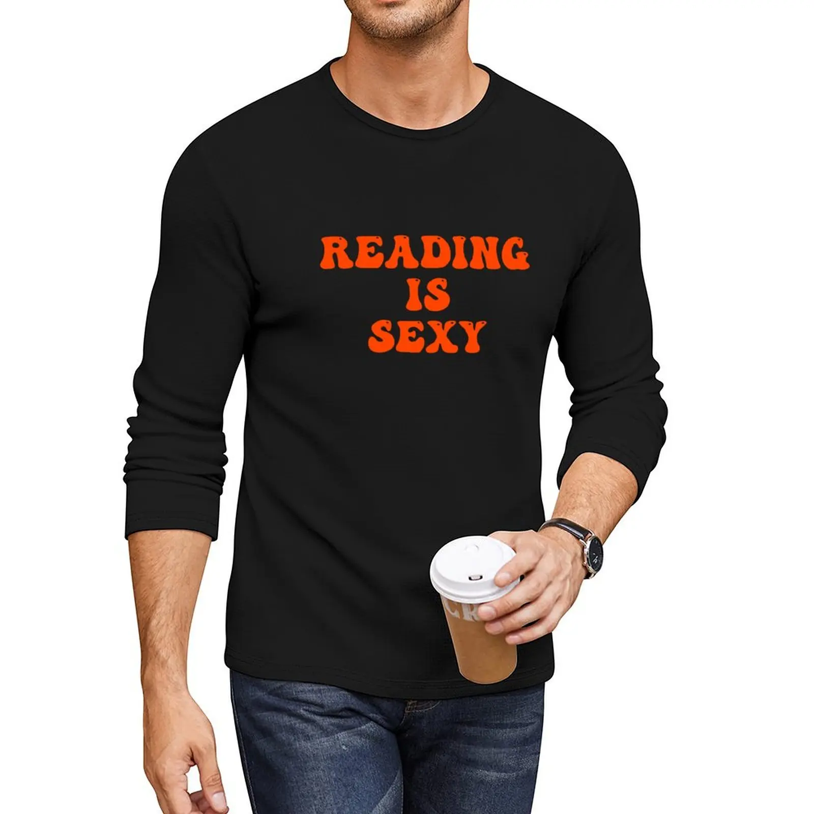 

Reading is sexy Long T-Shirt plus size t shirts animal print shirt for boys boys white t black men
