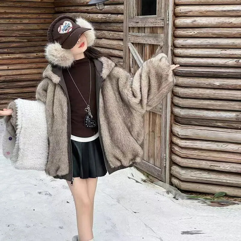 manteau-d'hiver-en-fausse-fourrure-pour-filles-veste-reversible-epaisse-doublee-de-polaire-vetements-d'exterieur-chauds-pour-enfants-nouvelle-collection