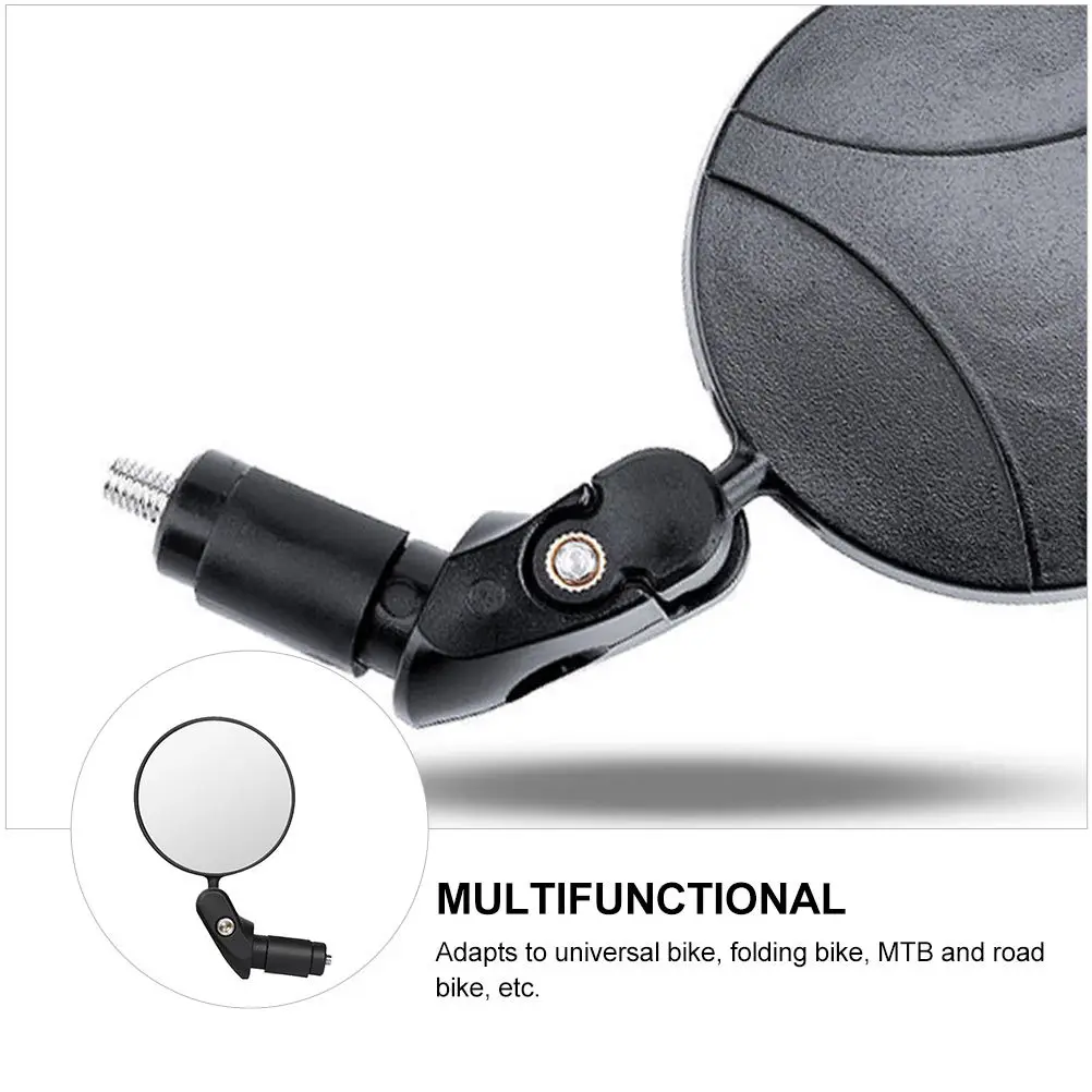 

Foldable Rear View Mirror for Bicycles Multi-Angle Adjustable Convex Mirror for Road Folding Bike Handlebar 174Mm-22Mm