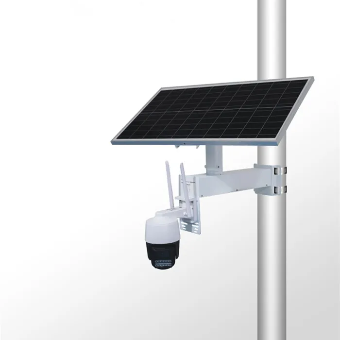 Factory Price Solar Street Light Monitoring Pole Panel Frame Photovoltaic Bracket Monitoring Ppole