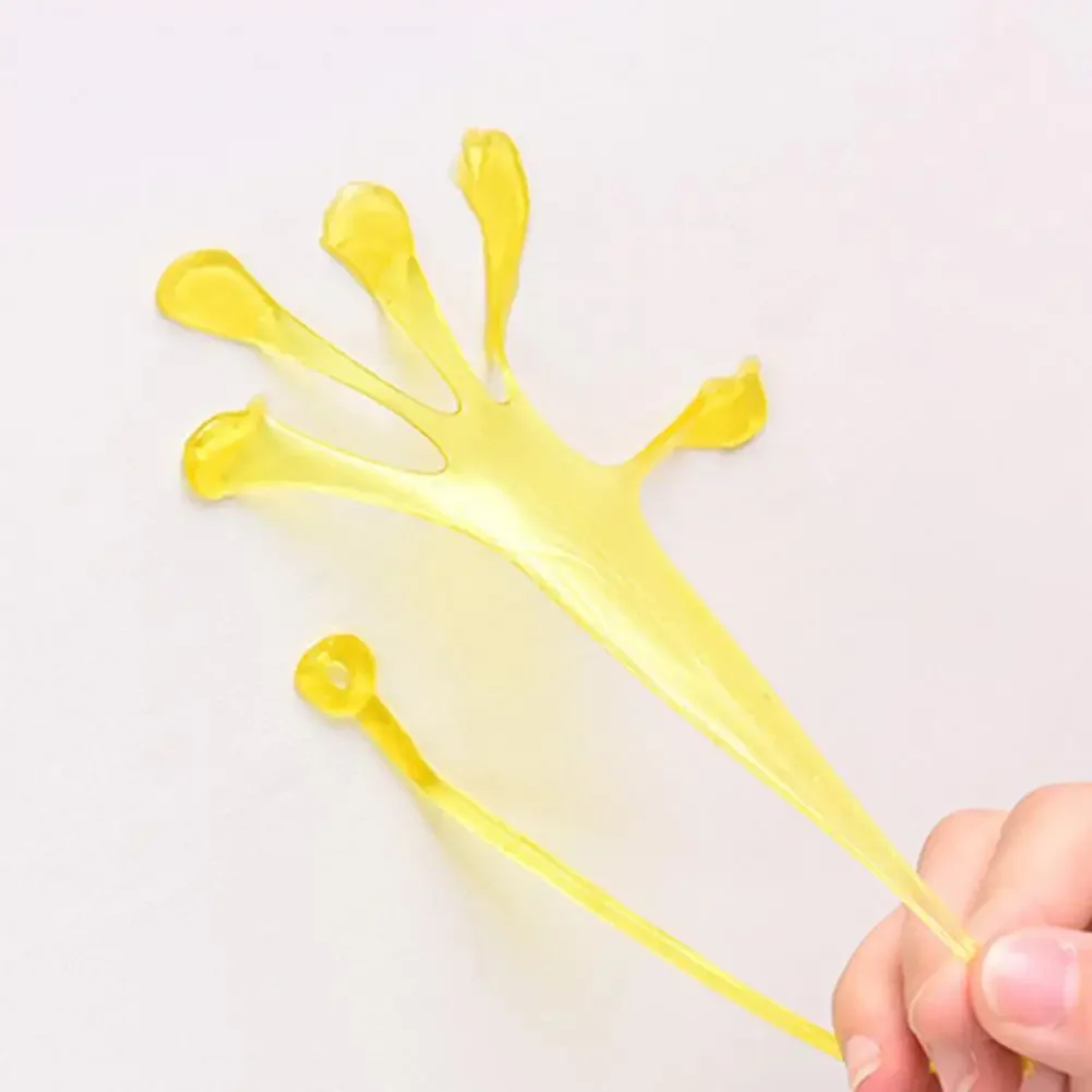 لعبة الأيدي اللزجة لعبة عالية المرونة لتسلق الجدران لتخفيف التوتر لعبة لزجة قابلة للتمدد لعبة الأيدي الصعبة لعبة الضغط