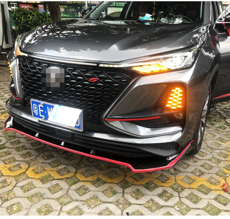 

1SET car bumper headlamp ChangAn CS75 plus daytime light 2020~2021y DRL car accessories LED headlamp ChangAn CS75 plus fog lamp