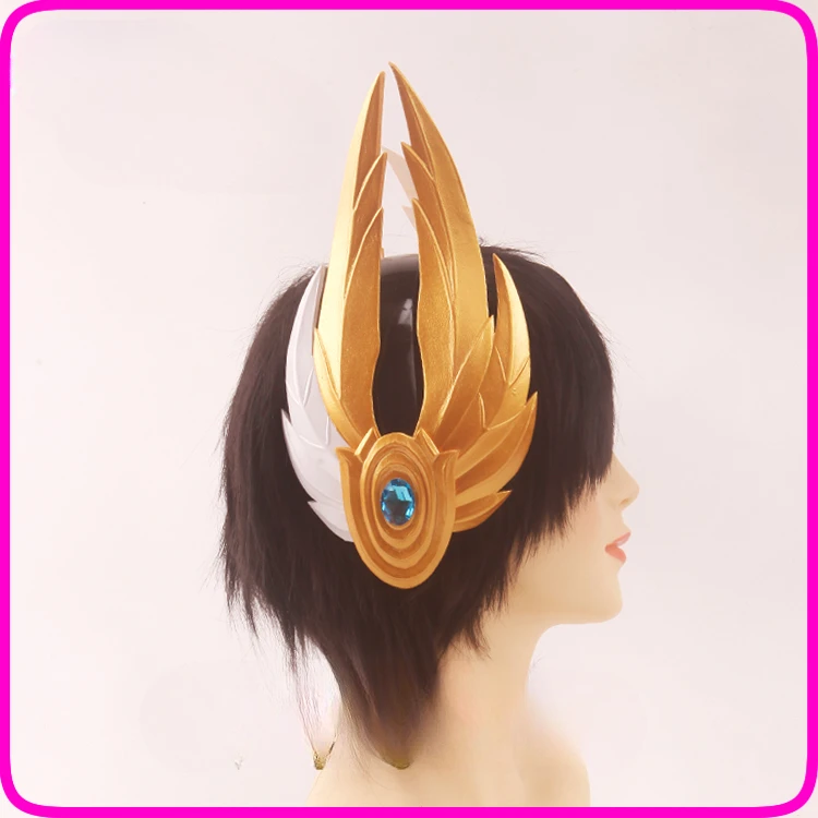 The Blade Dancer Headwear Game LOL Cosplay Prop for Halloween Christmas Party Masquerade Anime Shows Cosplay Performance