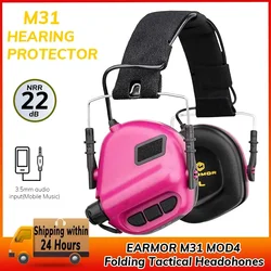 NEW Upgraded OPSMEN EARMOR M31 MOD4 Tactical Headphones Noise Canceling Earmuffs Anti-Noisy Shooting Earphone