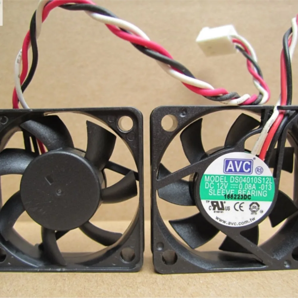 1pcs New Original AVC 4cm 4010 12V 0.08A DS04010S12L Cooling Fan 40mm 1u