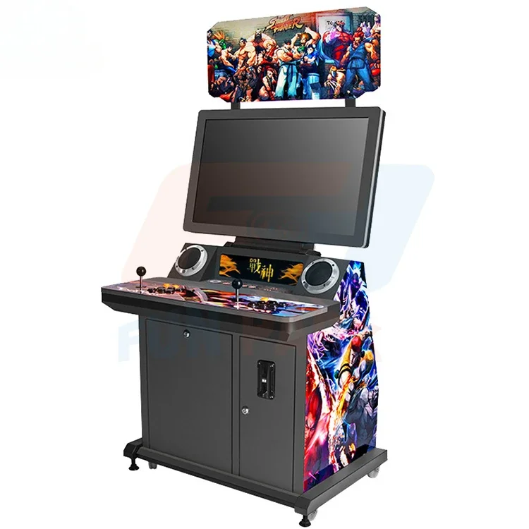 Hot High Quality Coin Operated Retro Arcade Fighting Game Machine Street Fighter Arcade Machine