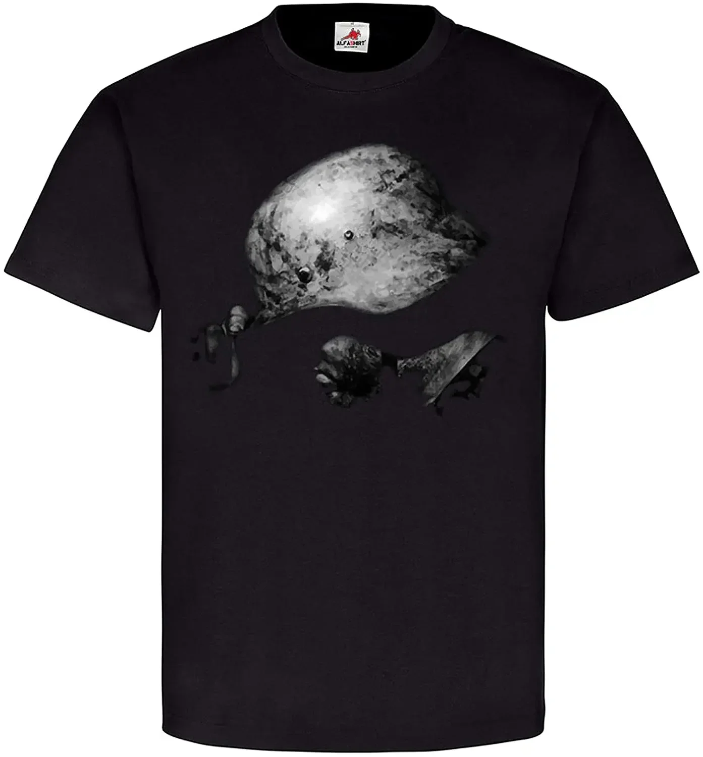 Segunda guerra mundial soldado alemão capacete de aço inverno camo soldado alemão elite masculino camiseta tamanho 39-45