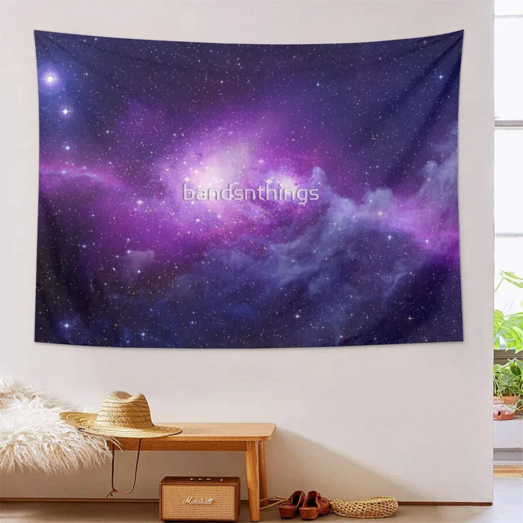 

Galaxy Tapestry Aesthetic Room Décor Wall Hogar Decorating