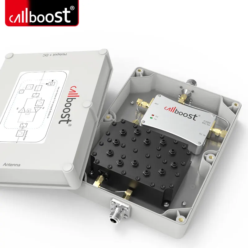 Callboost 868 mhz Lora Flarm Booster 915mhz Helium Network Cavity Filter Bias Tee 868mhz Amplifier 915 mhz Waterproof Kit Lora