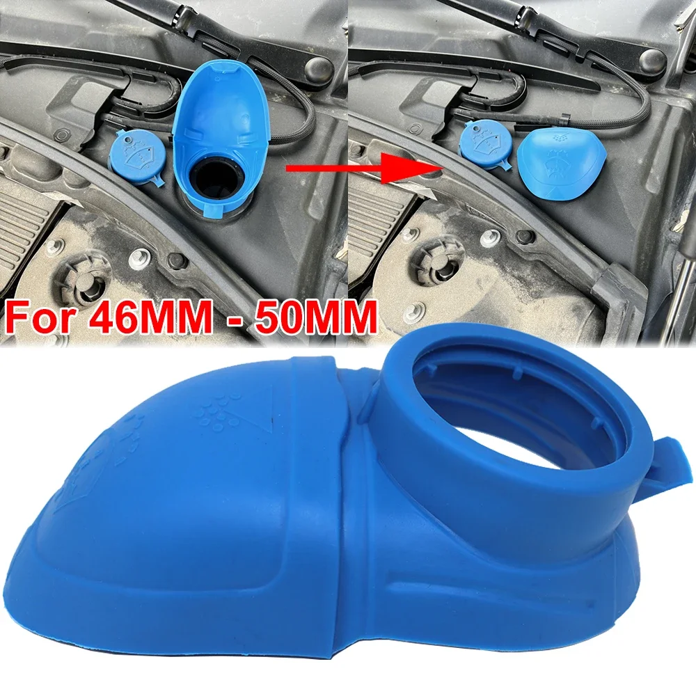 

Car Universal Windshiled Wiper Washer Fluid Reservoir Tank Bottle Cover Filler Cap Lid Screen Wash Funnel Replacement 4.6CM-5CM