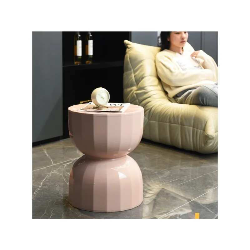 Creative personality corner few Nordic chronograph hourglass edge few designer sofa small coffee table small apartment stool