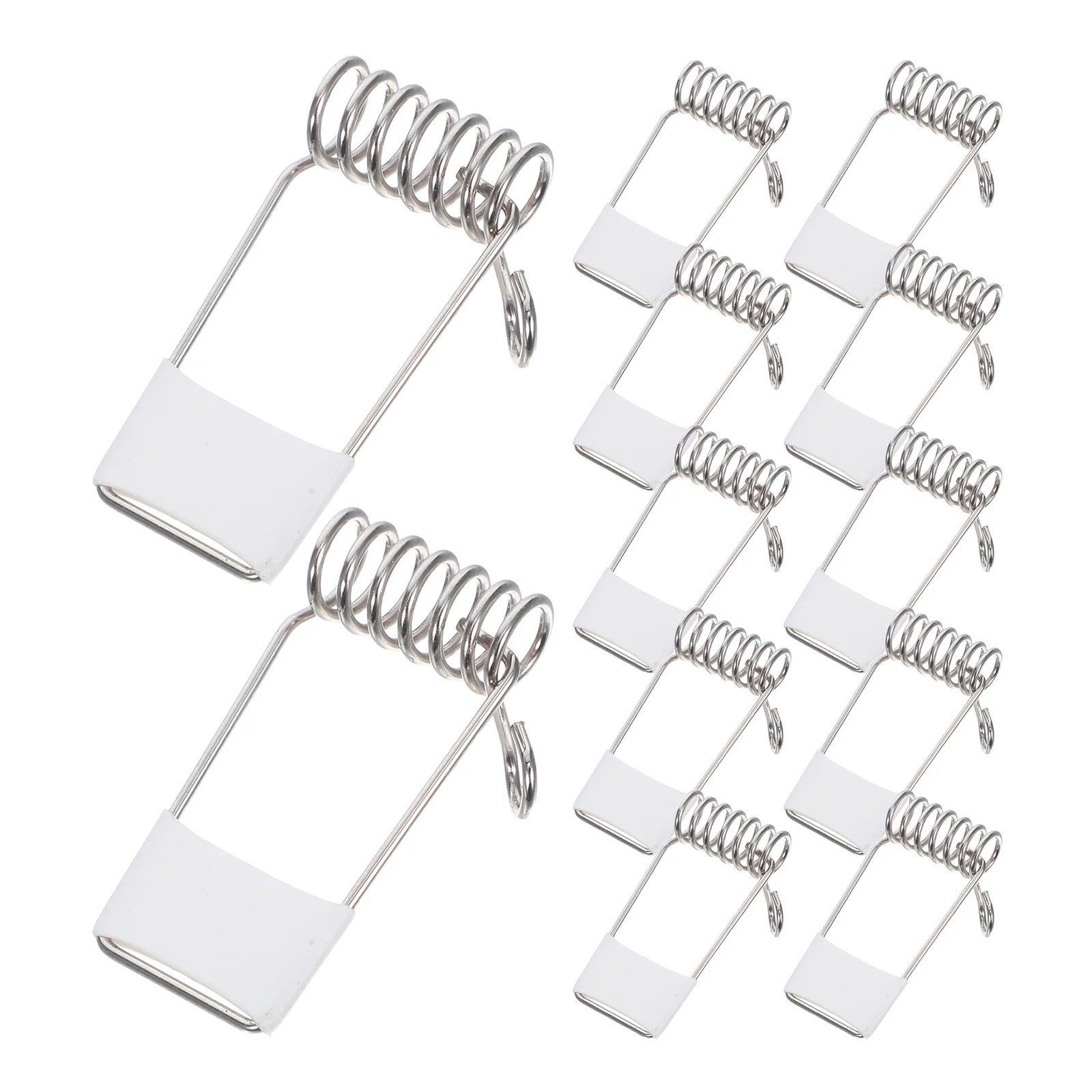 

30 Pcs Spring Accessories LED Panel Light Clip Durable Spotlight Ceiling Lamp Tube Fixed Circle Home Office Bedroom