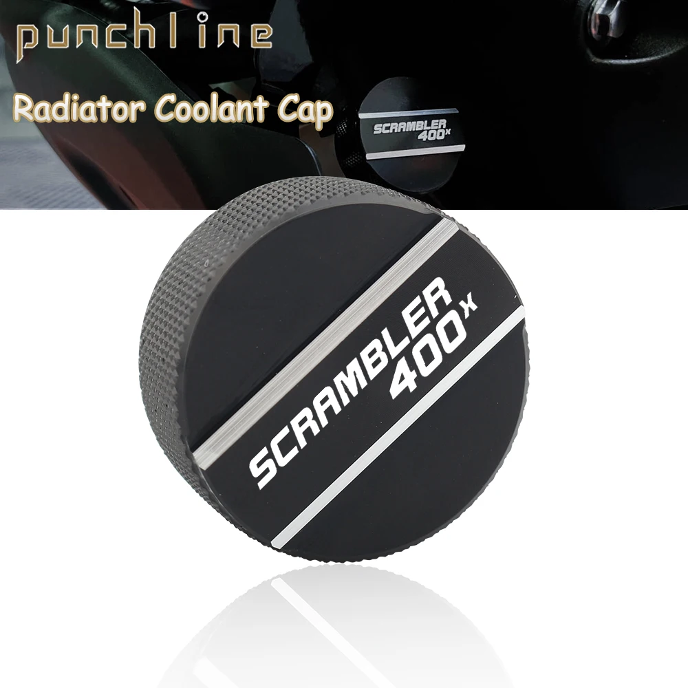 

Fit Scrambler 400X 2023-2024 For Speed 400 2023-2024 Radiator Coolant Cap