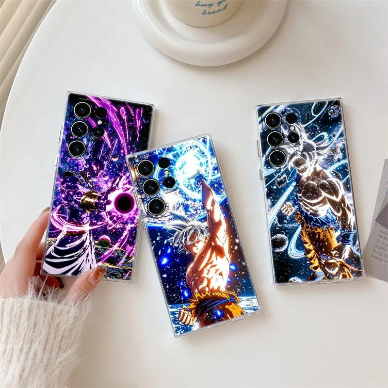

Dragons Balls Z Universe Goku S26 Ultra Case Coque For Samsung Galaxy S25 S26 S24 S23 Ultra S22 S20 Plus S21 FE A57 Phone Cover