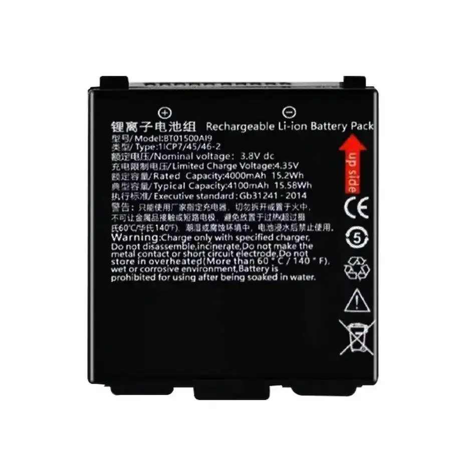 Industrial-Grade Acquisition Terminal Battery BT01500AI9 4000Mah For Seuic AUTOID9 A9 AUTOID9A A9A AUTOID9N A9N AUTOID9U A9U Pda