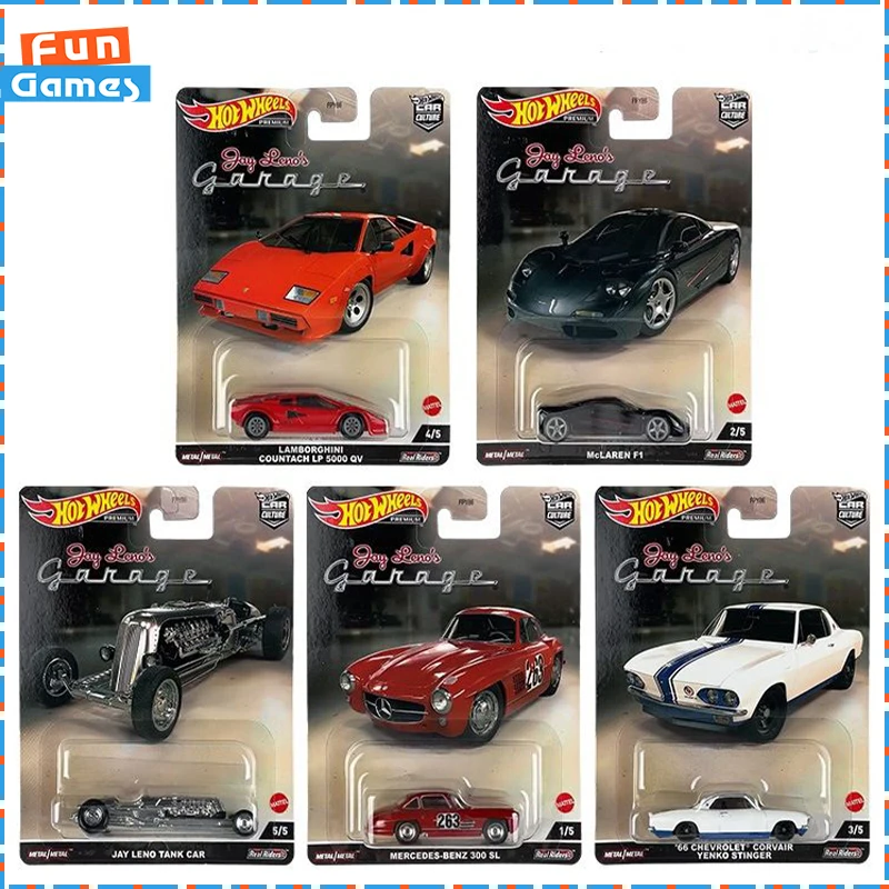 New Arrive Hot Wheels Car Model Car Culture Series Renault Garage Mercedes Benz Mclaren Collection Cars Model Boy Birthday Gift