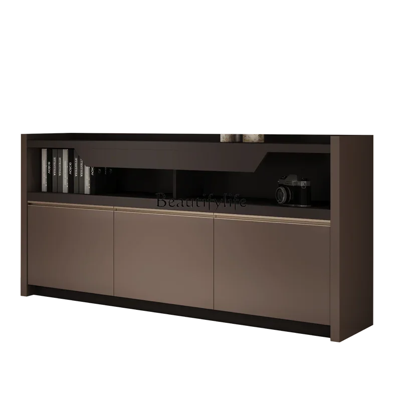 

FG10File Office Tea Storage Company Water Bar Desk Office Light Luxury Locker