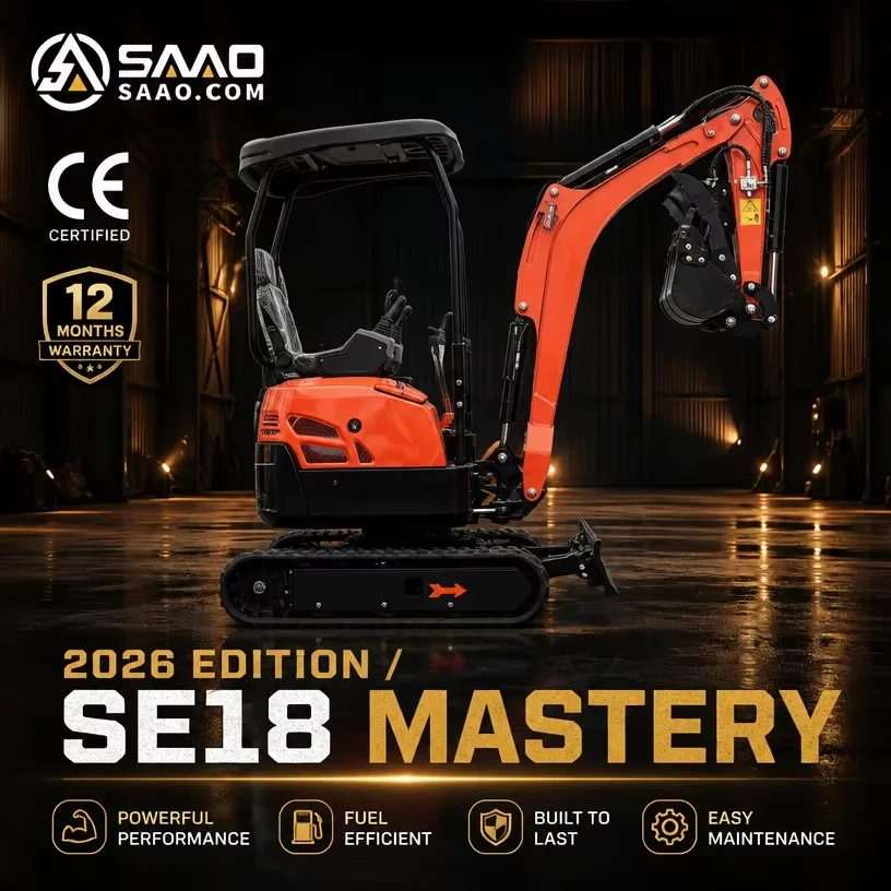 New Upgrade Reliable Reinforced for Professional Landscaping and Foundation Work 2.7 Ton Compact Excavator