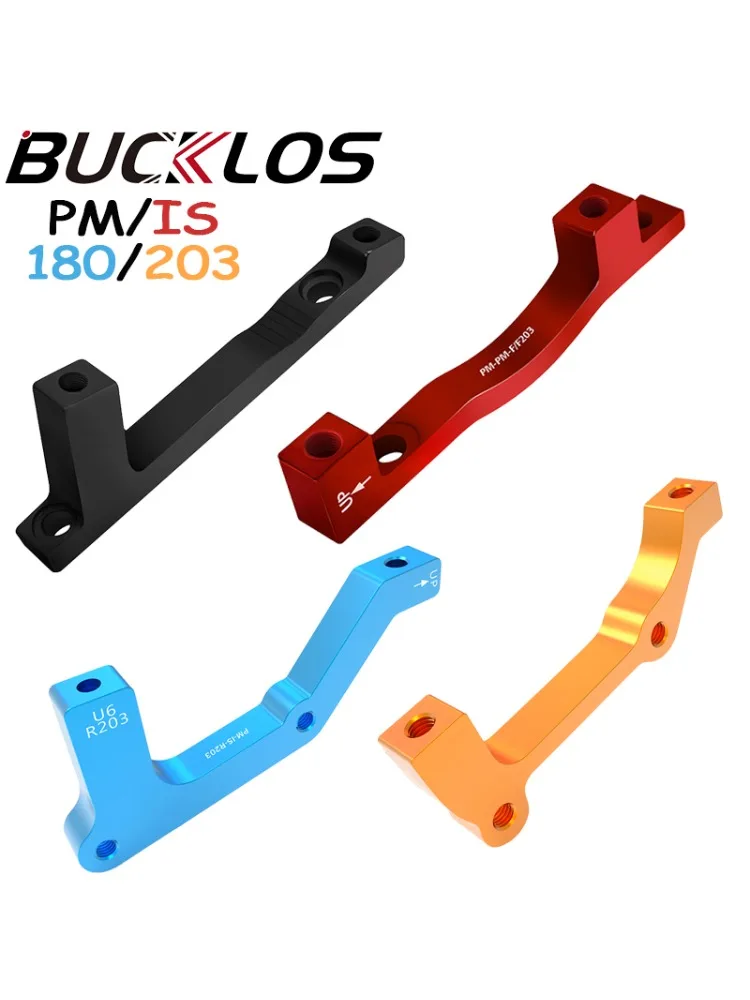 AliExpress BUCKLOS Bicycle Disc Brake Adapter IS PM Bike Disc Brake Mount Adapter to 180/203MM Bike Brakes Caliper Adaptor with Bolts