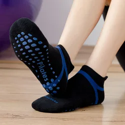 Calcetines cortos de algodón transpirables para Yoga, medias profesionales antideslizantes para Pilates, entrenamiento de baile, gimnasio, Fitness