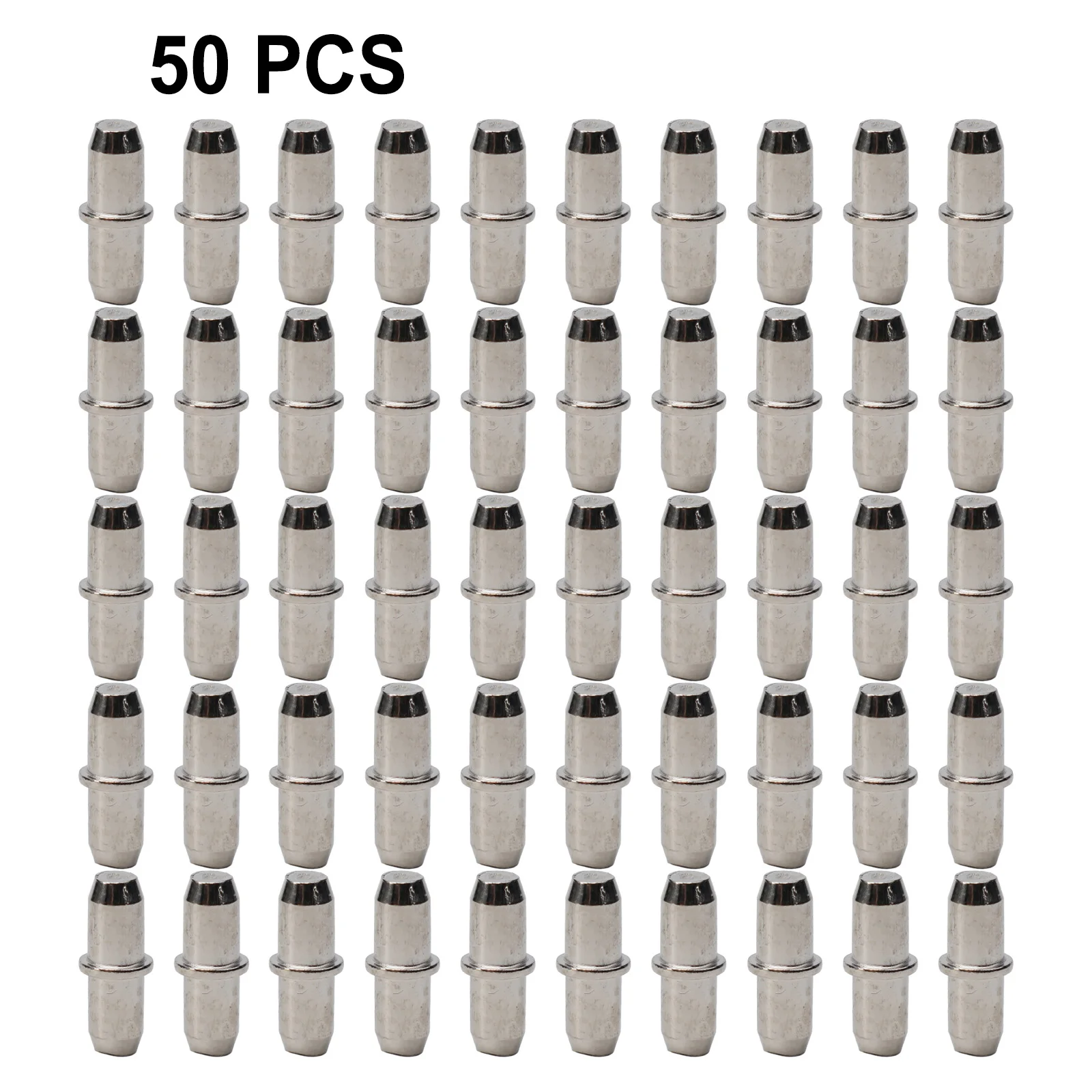 High Quality Hot Sale Shelf Support Pegs Bracket Sturdy 50pcs 5x16mm Iron Plated Pins Easy Installion Flexible