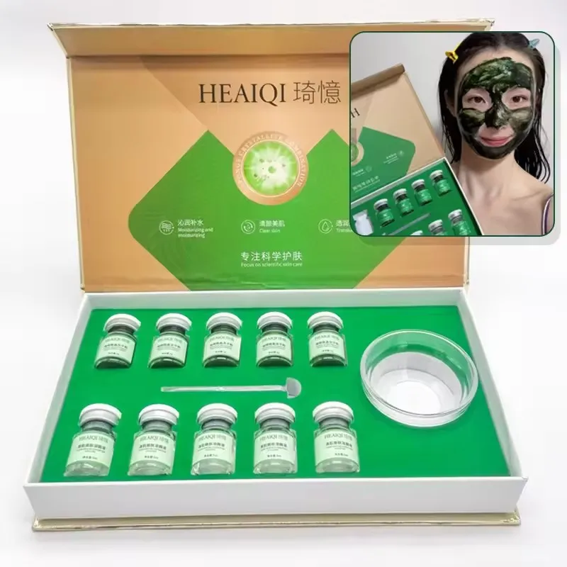10pcs Sponge Microcrystal Freeze-dried Powder Collagen Regeneration Natural Biological Extract Sponge Spicules Skin Cell Renew