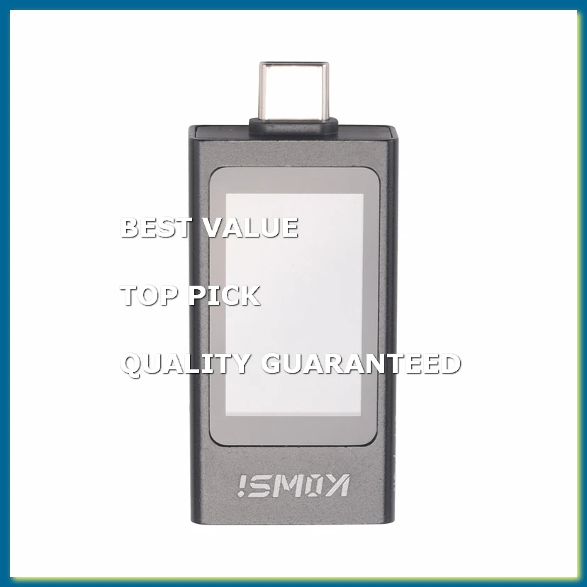 KWS-X1 Type-C Tester DC 3.3-36V 0-12A Digital Voltage Current Detection Meter IPS Display Fast Charging Trigger Meter